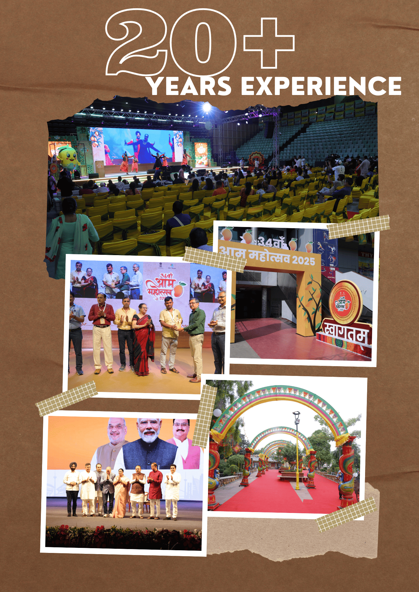 Team members working